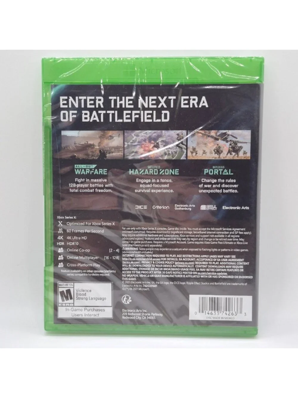 Battlefield 2042 Xbox Series X Microsoft New Sealed